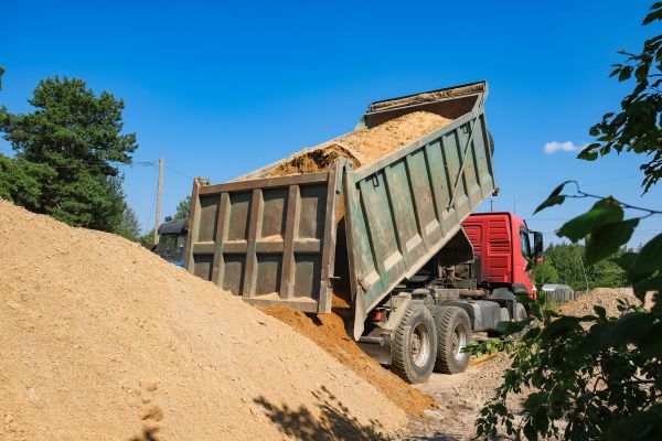 Sand Hauling in Little River