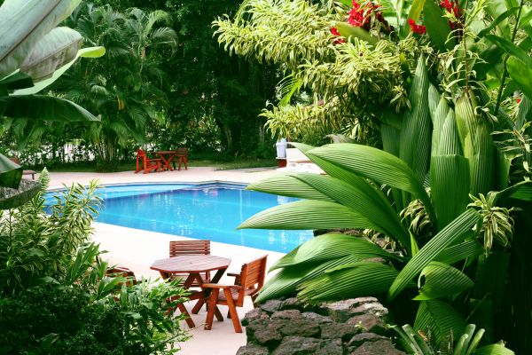 Pool Area Landscaping in Little River