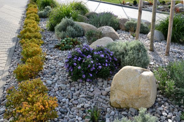 Decorative Rock Installation in Little River